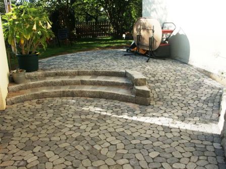 Pflasterstein-System Arena Grau-Schattiert